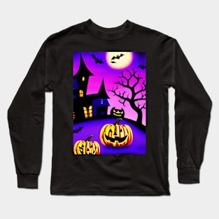 CARTOON HALLOWEEN Long Sleeve T-Shirt